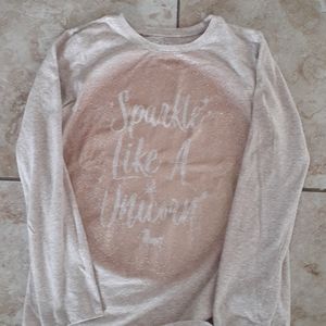 It says "sparkle like a unicorn"